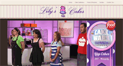 Desktop Screenshot of lilyscakes.com